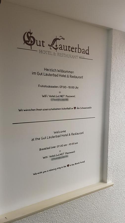 Gut Lauterbad Hotel Freudenstadt Exterior foto